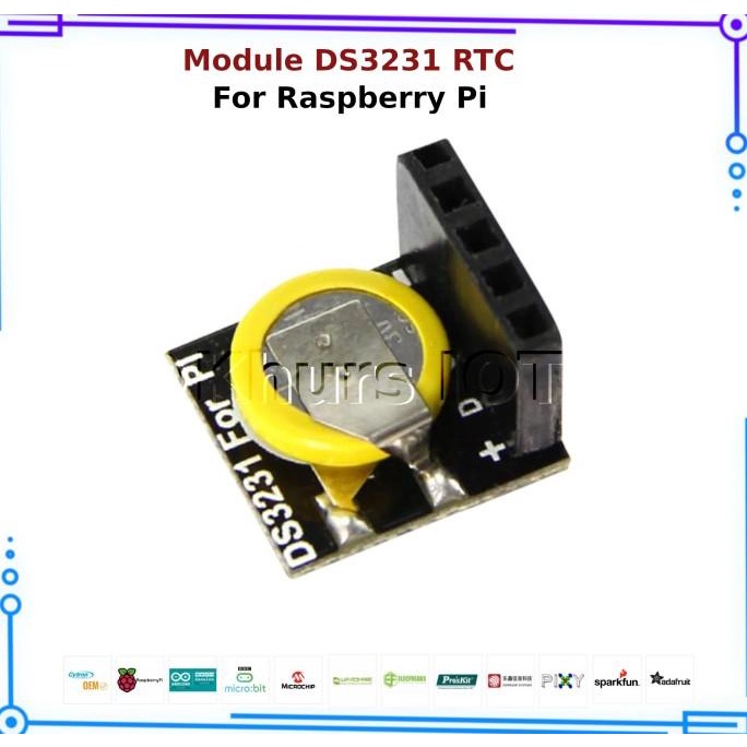 Jual Module DS3231 RTC Real Time Clock untuk Raspberry Pi | Shopee ...