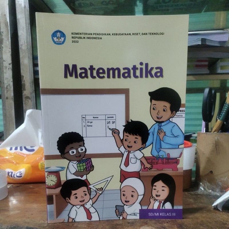 Jual Buku Paket Matematika Kelas 3 Sd Kurikulum Merdeka 2022 | Shopee ...