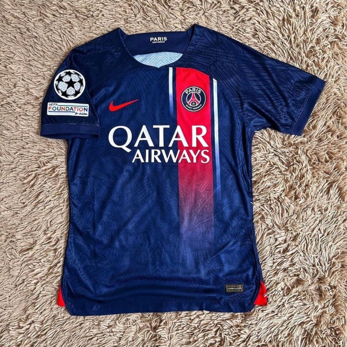 Jual Jersey Player Issue Psg Home Full Ucl Jersey Player Issue Shopee Indonesia