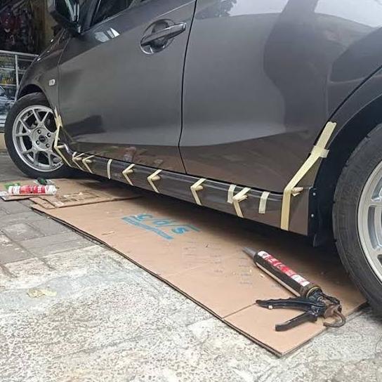 Jual Sideskirt Bodykit Body Samping Brio Lama Set Pcs Shopee