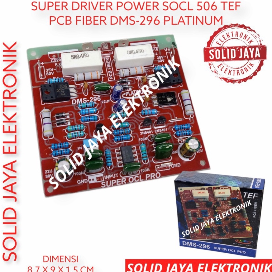 Jual REKOMENDASI KIT DRIVER POWER SUPER OCL 506 PRO DMS 296 DMS296 DMS