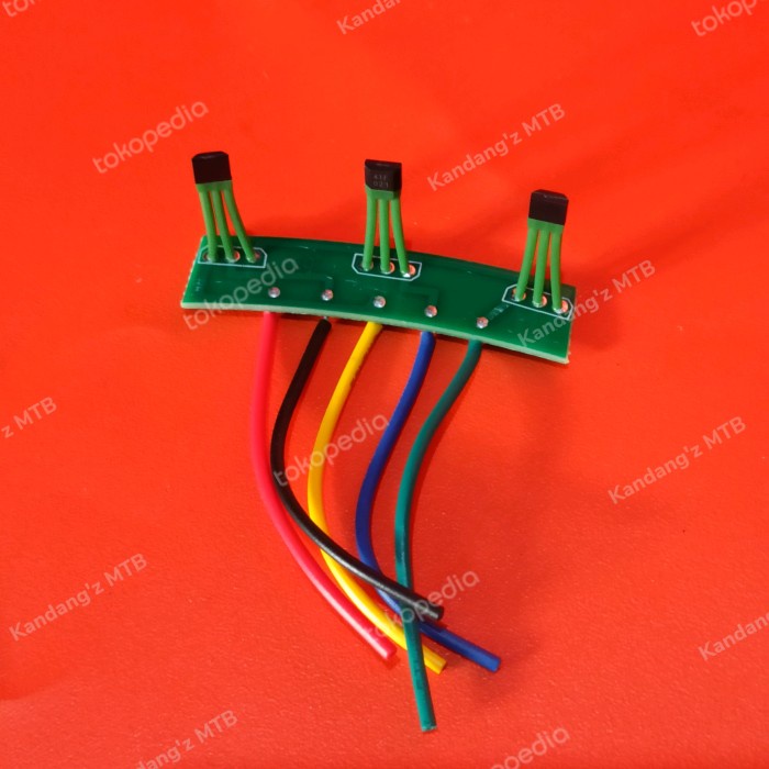 Jual Pcb Hall Sensor Dinamo Bldc Sepeda Motor Listrik F Sudut