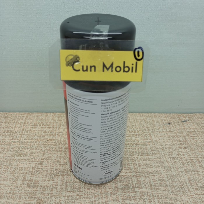 Jual brake parts cleaner pembersih disc brake merk loctite sf 7221 300
