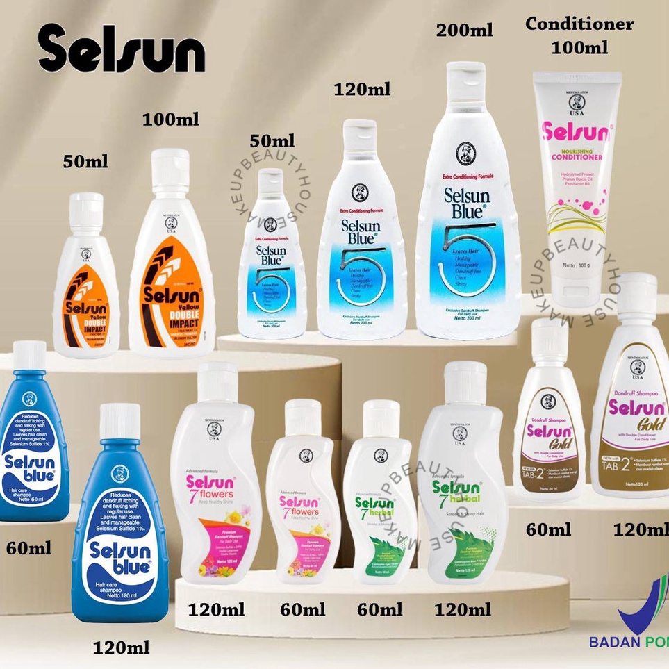 Jual Hemat Keras5l5Kz SELSUN Shampoo / Conditioner Series – Shampoo