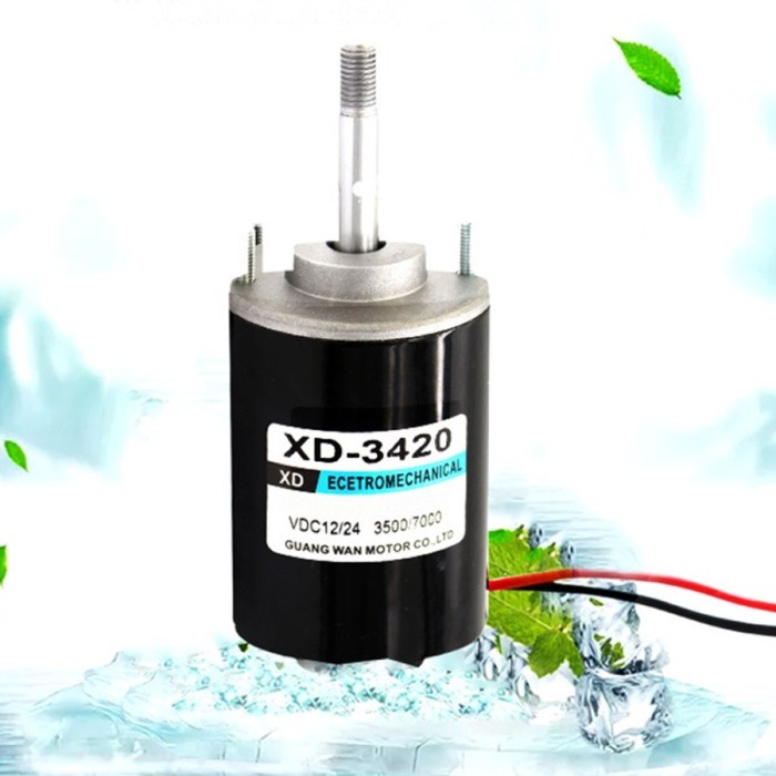 Jual Gear DC Motor Elektrik Generator DIY Torsi Besar Permanen Murah