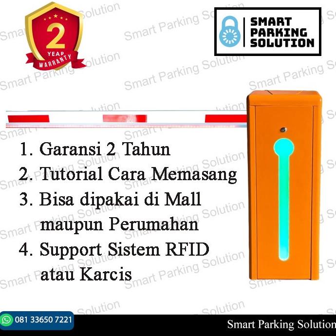 Jual Barrier Gate MX80 DC / Palang Parkir / Portal Gate Shopee Indonesia