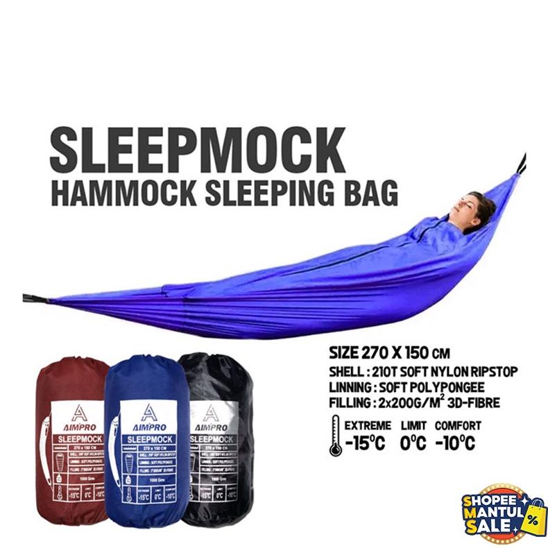 Jual Viral Aimpro Sleeping Bag Hammock 2 In 1 Sleepmock Sleep Mock Semmock Tempat Tidur 2434