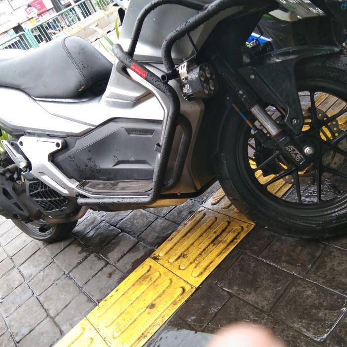 Jual Crash Bar ADV 150 AMS by kawahara hitam, silver Premium Original