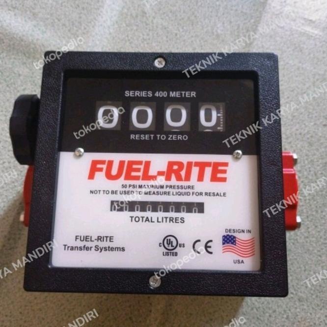 Jual Flow Meter Fuel Rite 1 1/2" Inch Dn 40 Mm / Fuel Rite Size 1.5