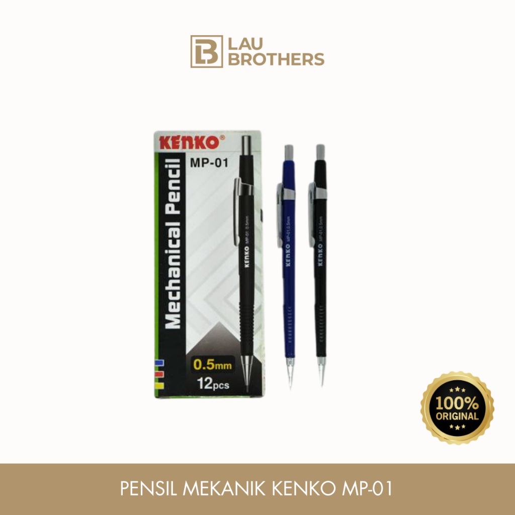 Jual Mechanical Pencil Pensil Mekanik Kenko Mp 01 1lsn12pcs