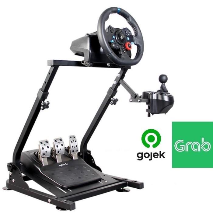 Jual Racing Simulator Steering Wheel Stand Cockpit Kokpit Updated ...