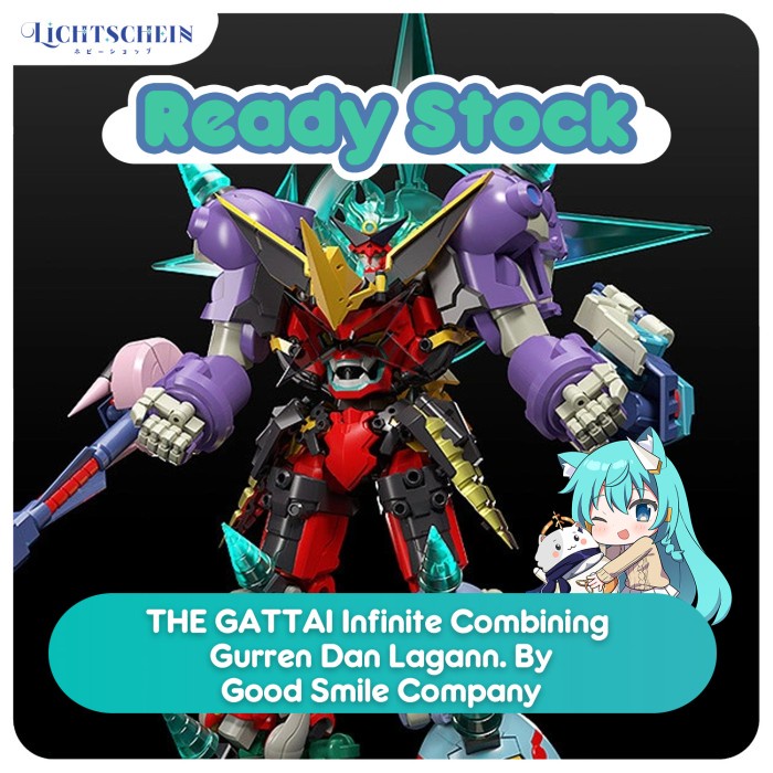 THE GATTAI Infinite Combining Gurren Dan Lagann