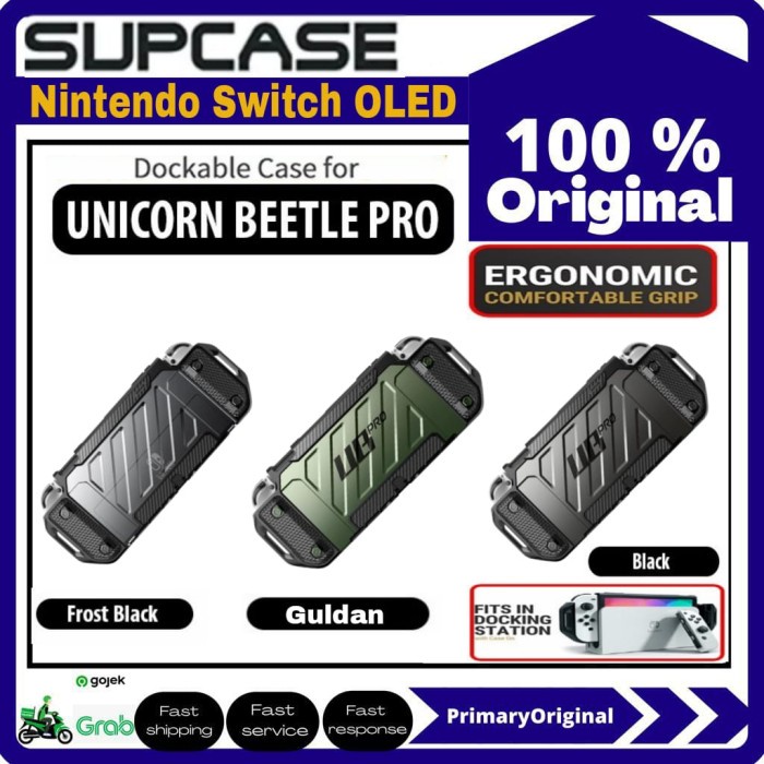 Jual Case NINTENDO SWITCH OLED SUPCASE UB PRO Rugged Protective Cover ...
