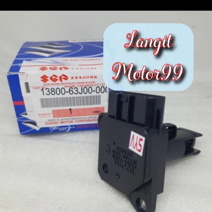 Jual New Sensor Air Flow Maf Map Suzuki Swift Baleno Sx Aerio X Over Original Kode Ma