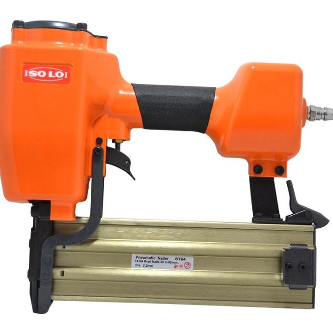 Jual Air Nailer Gun Paku Tembak U Staples Angin Mesin Isqloi Sl St64