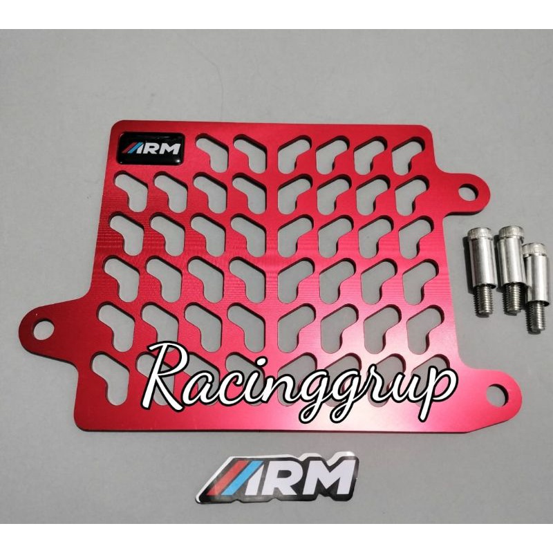 Jual Cover radiator PATTERN FULL CNC ARM Honda Vario PCX ADV 125 & 150 ...