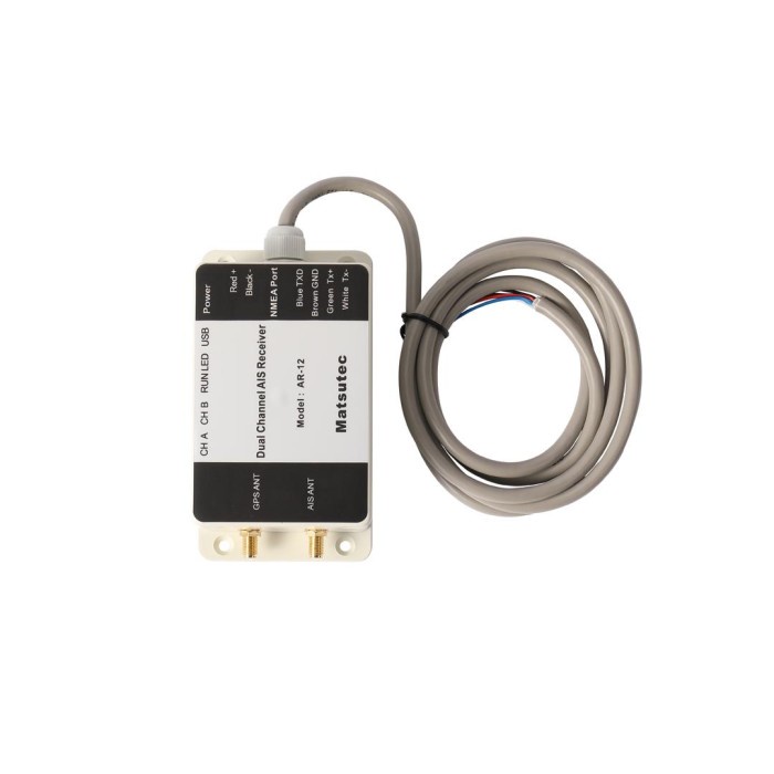 Jual Diskon Matsutec Ar12 Marine Dual Channel Ais Receiver With Rs232 ...
