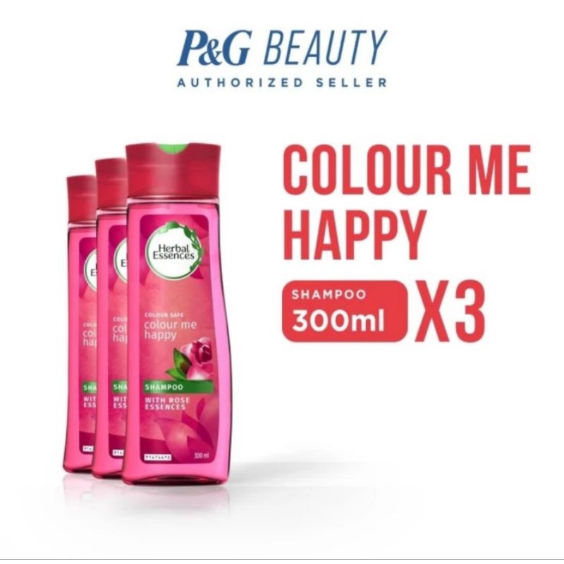 Jual Herbal Essences Shampoo Colour Me Happy 300 Ml Paket 3 Shopee Indonesia 9806