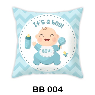 Jual Bantal Baby Boy 30x30 Cm #BB 001-012 / Bayi Laki Laki / New Born  /Birthday Gift / Souvenir Bantal