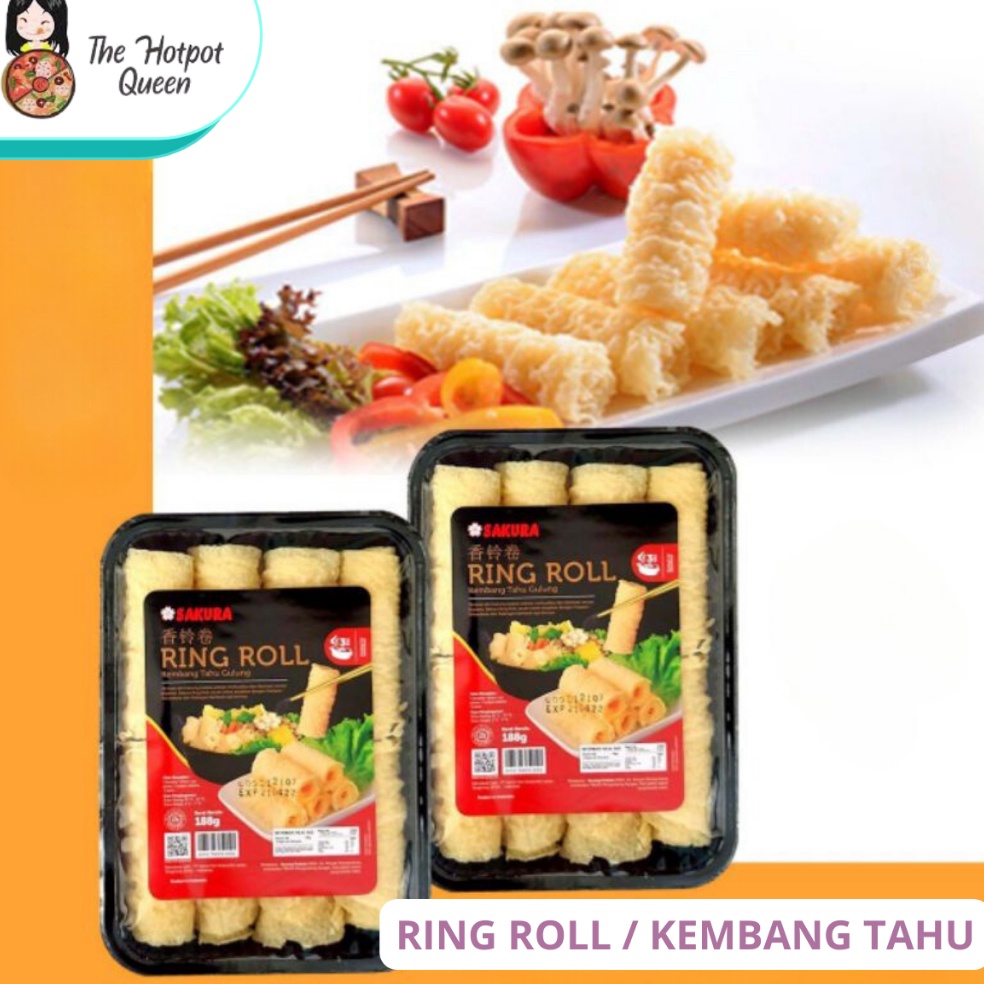 Jual Kualitas Oke Halal Everbest Ring Roll Sakura Roll Kulit