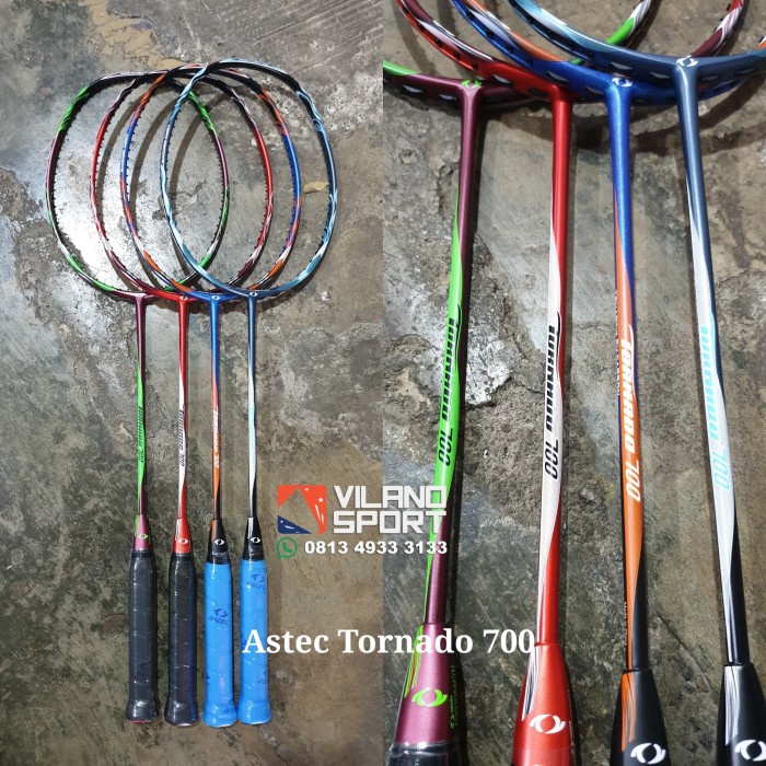 Jual [New Ori] Raket Badmiton Astec Tornado 700 Berkualitas | Shopee ...