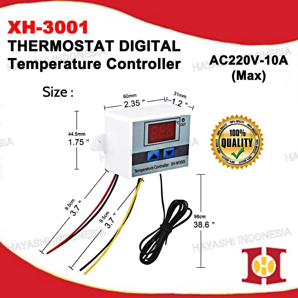 Jual HARGA DISKON! AND058 Thermostat Digital AC 220V Termostat Alat ...