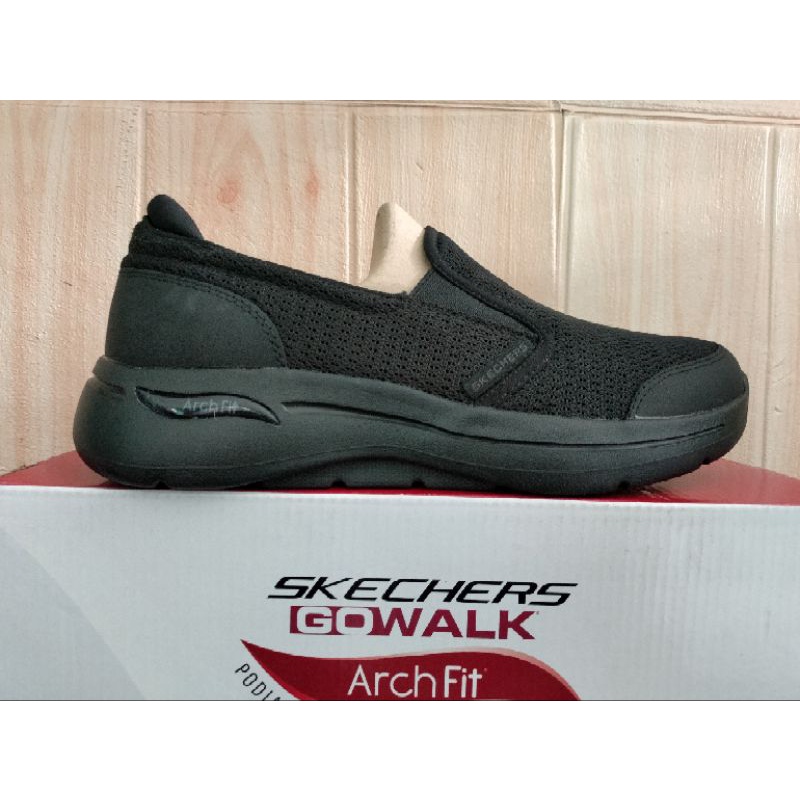 Jual SKECHERS MENS GO WALK ARCH FIT ROBUST COMFORT 216264/BBK ( SIZE