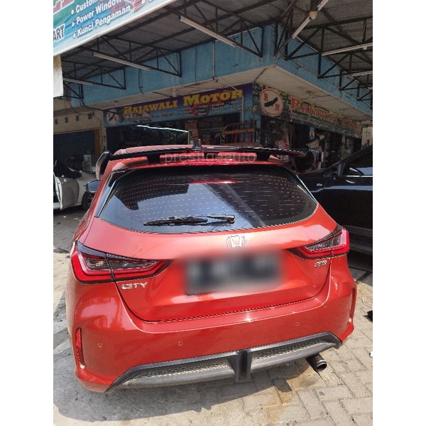 Jual SPOILER HONDA CITY HATCHBACK URBANITE STYLE + PASANG DI Shopee Indonesia