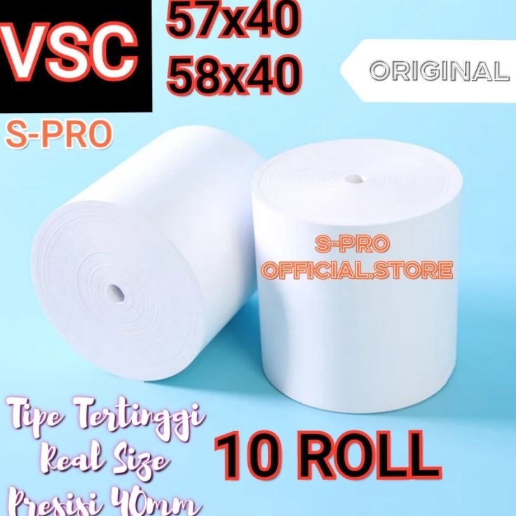 Jual Fpnt Roll Vsc Kertas Struk Kasir X X Ppob Thermal Pos Receipt Mobile Printer