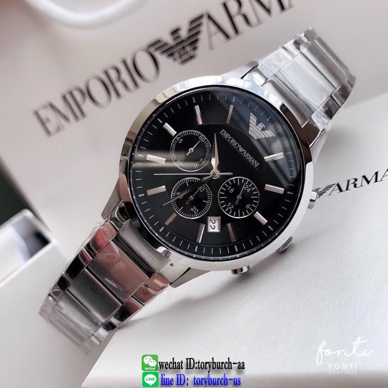 Jual Emporio Armani stainless steel man s chrono analog runway quartz watch AR2453 AR2434 AR2448 Shopee Indonesia