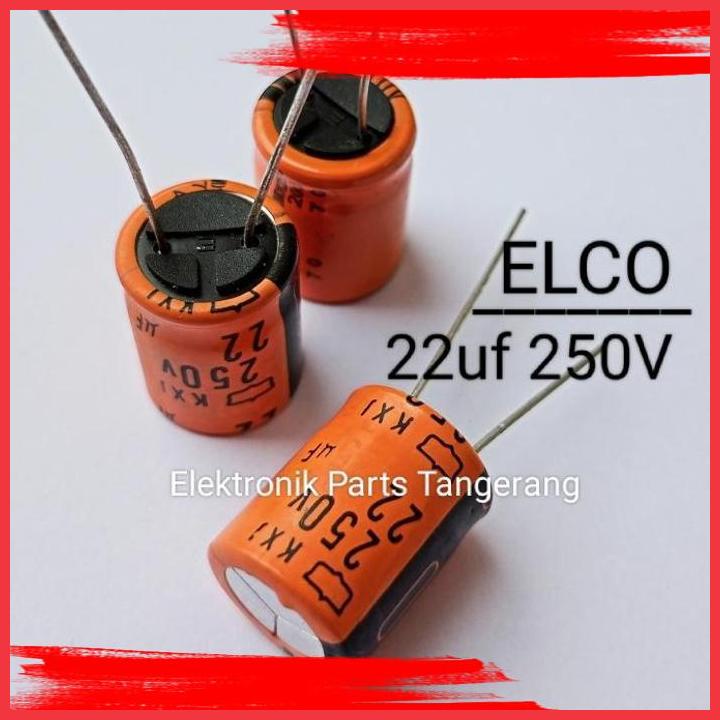 Jual Elpa 1 Buah Kapasitor Elco 22uf 250v Capacitor Elco 22uf 250v Kapasitor Shopee Indonesia 7442