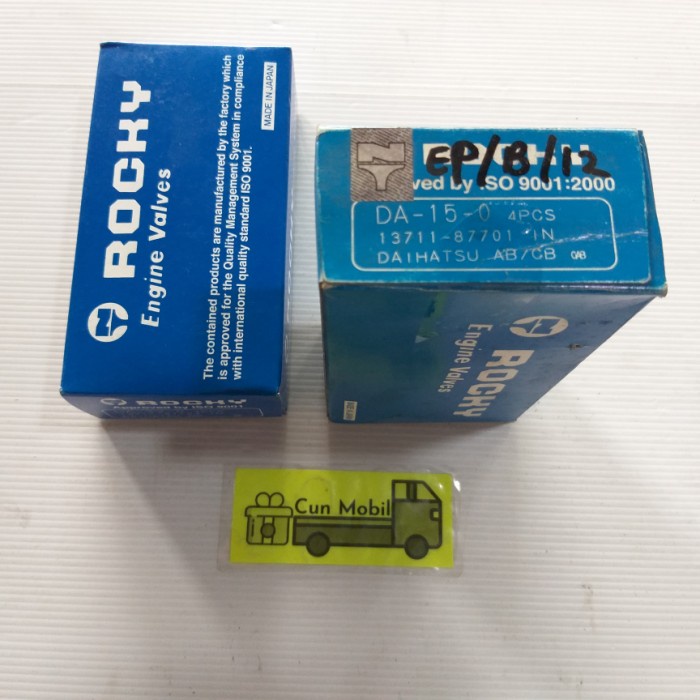 Jual Klep Valve Hijet 55, 1000, Zebra 1.0, G10 Minyak In Da 15 Rocky ...