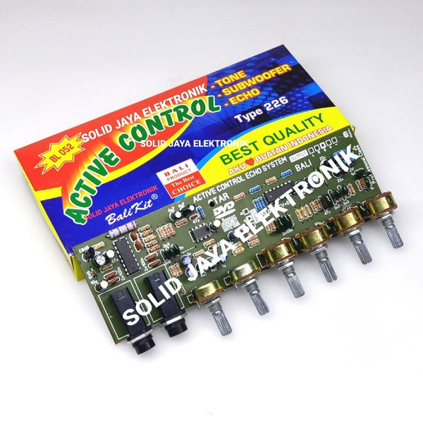 Jual Kit Tone Control Stereo Subwoofer Echo Mic Tone Kontrol Echo ...