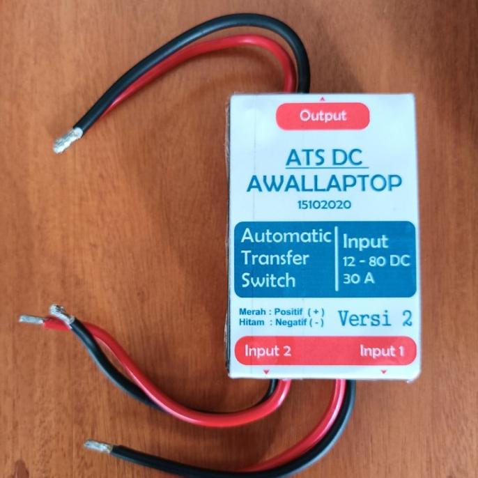 Jual DELLAS automatic transfer switch DC input 12V-80V 30A ATS DC ...