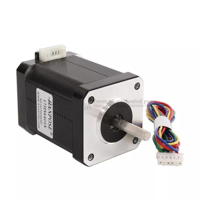 Jual New Stepper Motor 17Hs6401 1.7A High Torque Nema 17 Stepper Motor ...