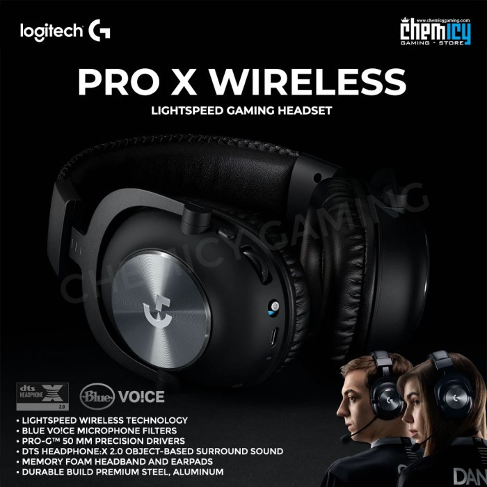 Jual Logitech PRO X Wireless Lightspeed Headset Shopee Indonesia