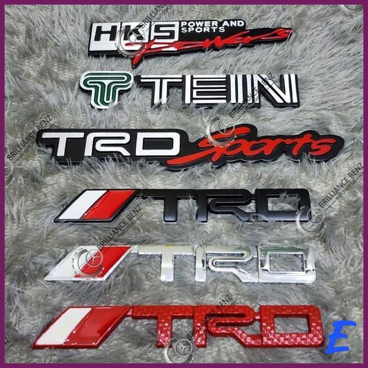 Jual Emblem Alumunium Plat Logo Mazda Mugen Trd Sport Hks Tein Land