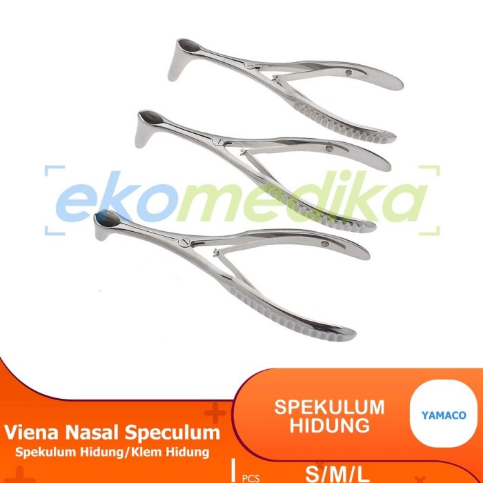 Jual Spekulum Hidung Stainless. Nasal Speculum. Vienna Nazal Specula