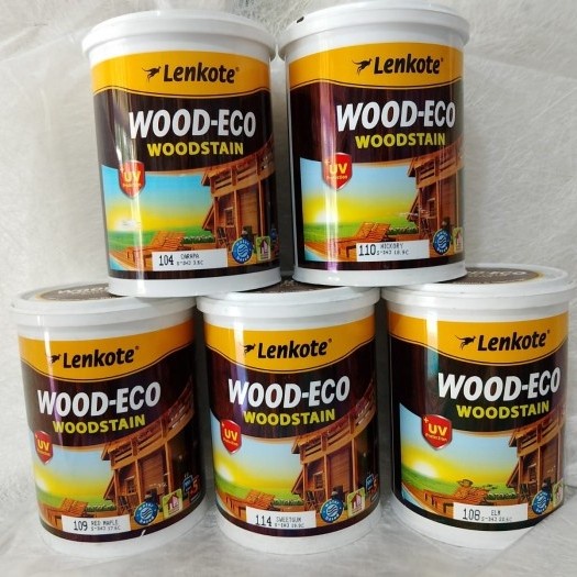 Jual Promo Politur Avian Lenkote Cat Kayu Wood Eco Woodstain Kemasan