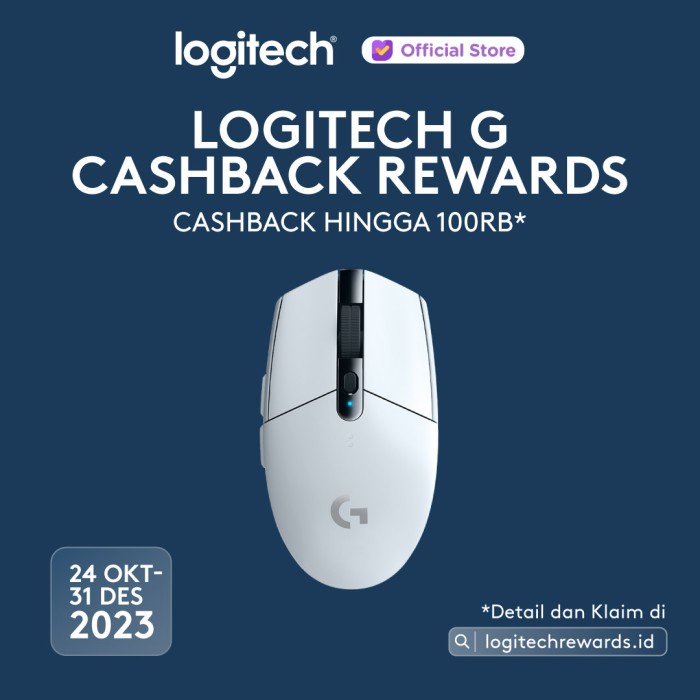 Jual Logitech G304 Lightspeed Mouse Gaming Wireless Sensor 12k Dpi 