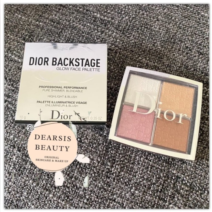 Jual Dior Backstage Glow Face Palette 001 Universal (BPOM) | Shopee ...