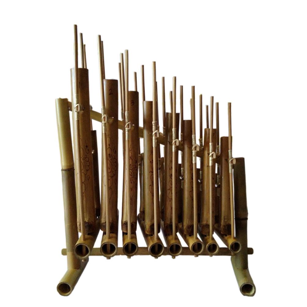 Jual (MSK) Angklung 8 Nada 1 Oktaf Ukuran Besar/SD Dan Kecil/TK Bambu ...