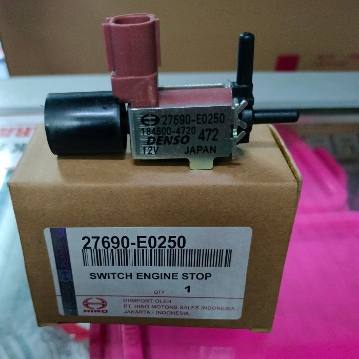 Jual Cod - Switch Engine Stop Swit Mati Mesin 12V Hino Dutro 130Ht ...