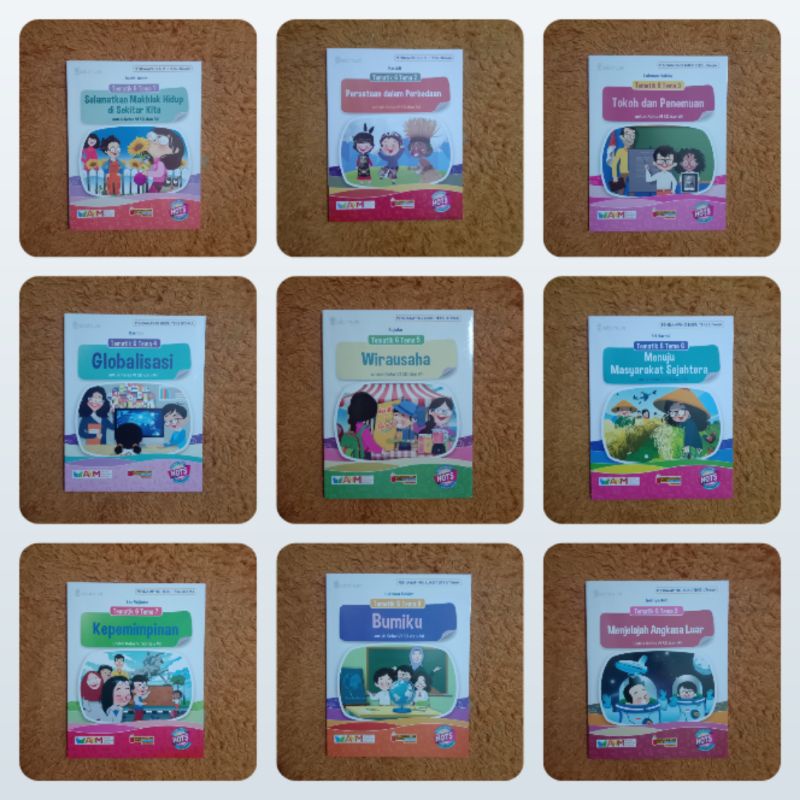 Jual Buku Tematik SD Kelas 6 Tema 1 2 3 4 5 6 7 8 9 Platinum Tiga ...