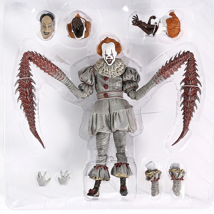 Jual NECA Pennywise IT Dancing Clown Horror Action Figure derry alien ...