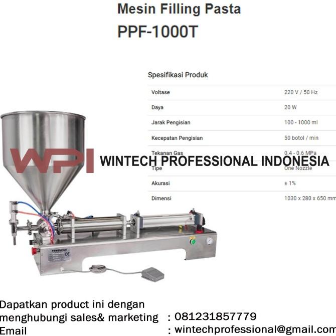 Jual Powerpack Ppf-1000T Mesin Pengisi Cairan Pasta/Piston Filling ...