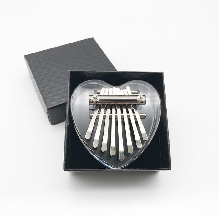 Jual Kalimba Set Portable Kalimba Mini Hati Akrilik Kunci Kalimba