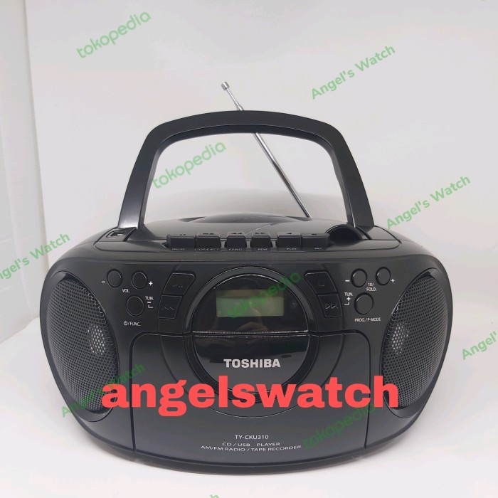 Jual Radio Mini Compo Cd Player/ Tape Kaset Toshiba Ty-Cku310K Original ...