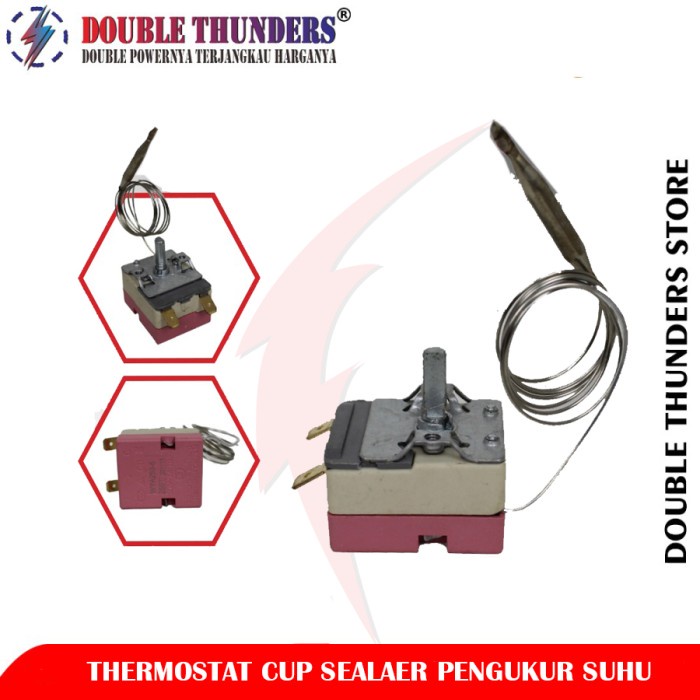 Jual Thermostat Cup Sealer Double Thunders Spare Part Pengukur Suhu