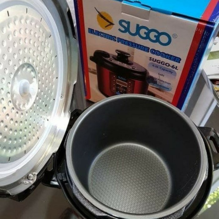Jual Rice Cooker Pressure & Presto Listrik Suggo 6 Liter Shopee Indonesia